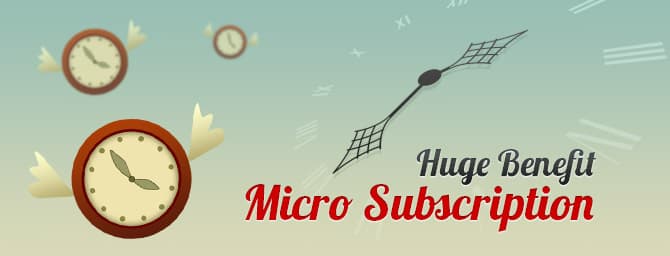 New Feature : Micro-subscription