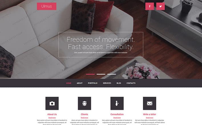 Free Joomla Template with Premium Features