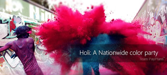 Holi: A Nationwide color party