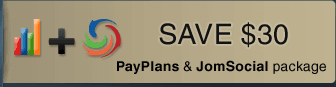 JomSocial + PayPlans Save $30
