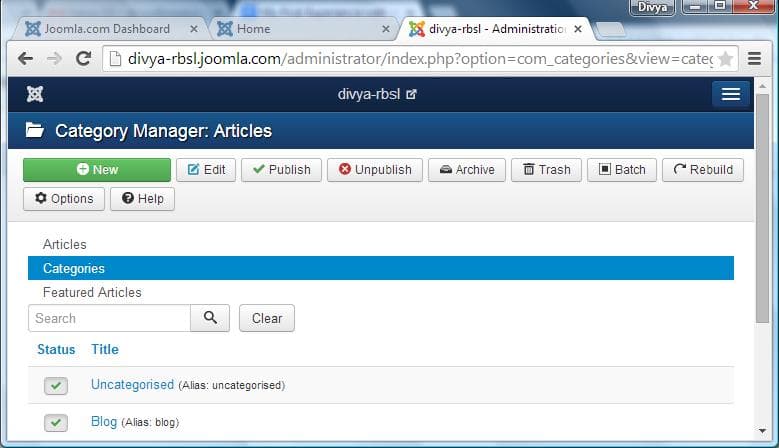 My First Experience with Joomla.com