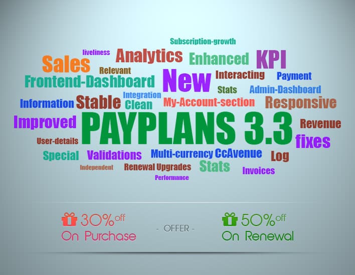 Retain more Subscriber with Payplans 3.3 Stable !