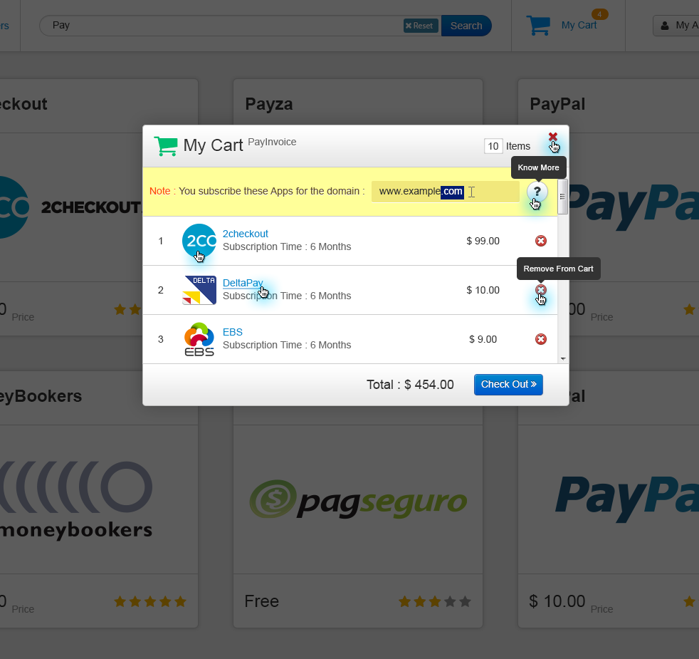 paymart items in my cart paymart items in my cart screen