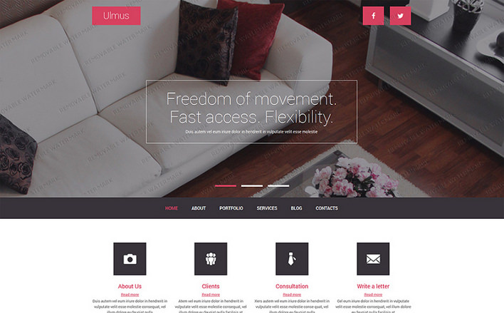 Free Joomla Template with Premium Features