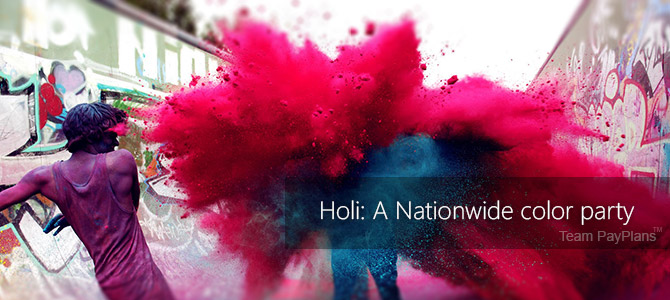 Holi: A Nationwide color party