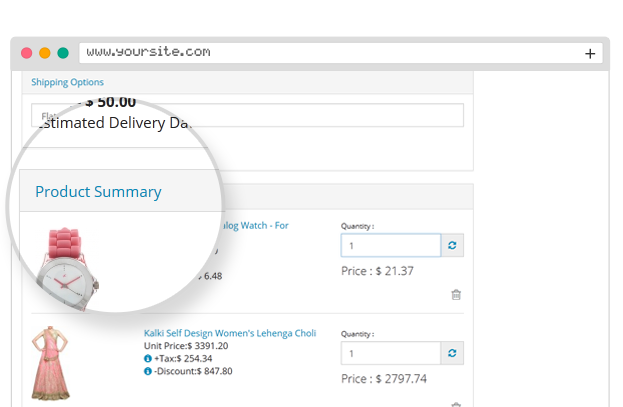 Product Summary for Purchase Review