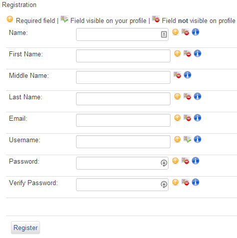 Community Builder Registration Flow