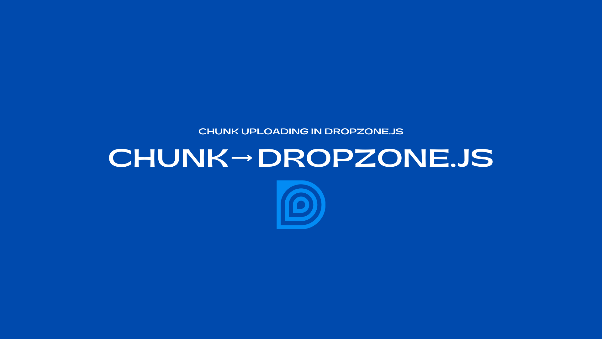 How to handle response of chunk uploading in Dropzone.js?