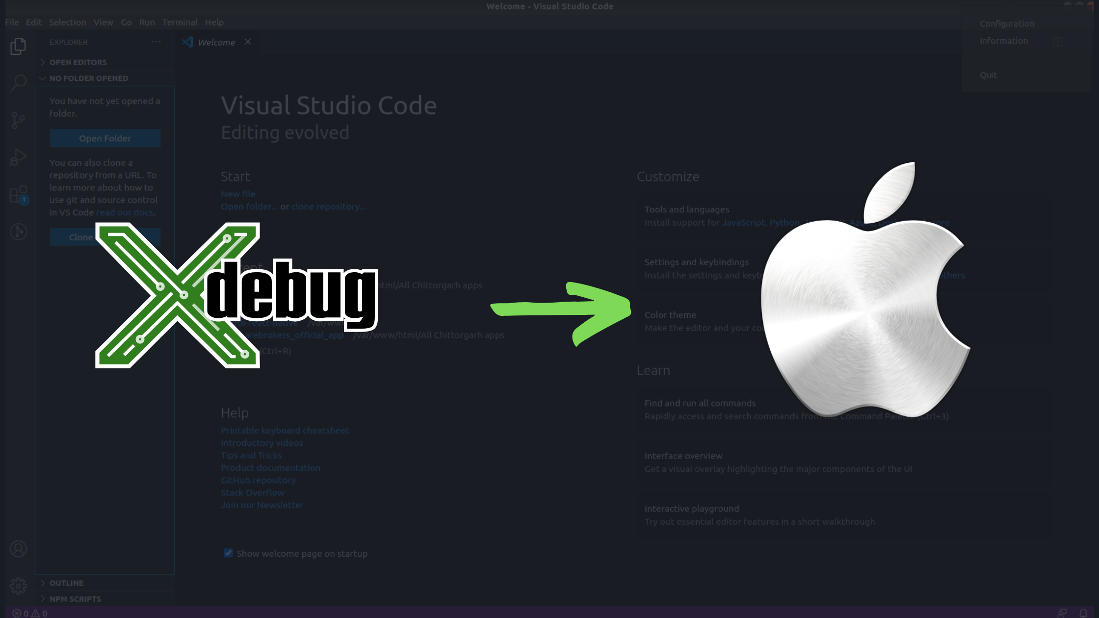 How to setup xdebug in Macbook