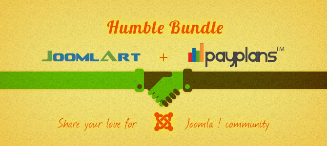 Humble Bundle: An Ode to Your Joomla Love!