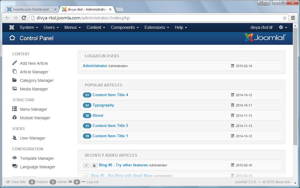 joomla-dot-com-admin-console
