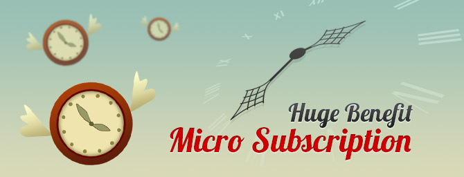 New Feature : Micro-subscription